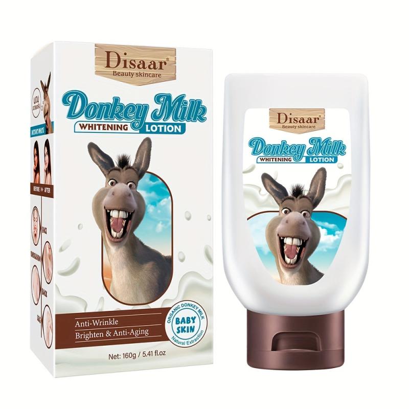 160g Donkey Milk Body Lotion Essential VC Skin Care Moisturizer Autumn Winter