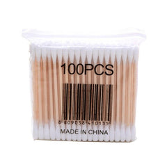 Double-ended Cotton Swabs for Cosmetic Use