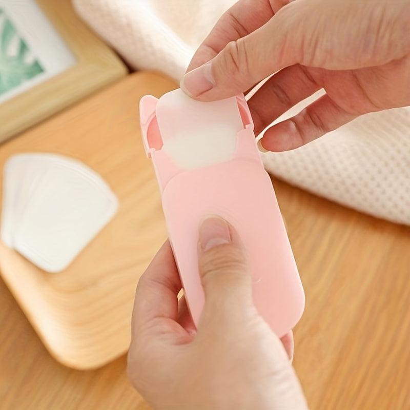 20Pcs Portable Disposable Foaming Hand Soap Paper Sheets