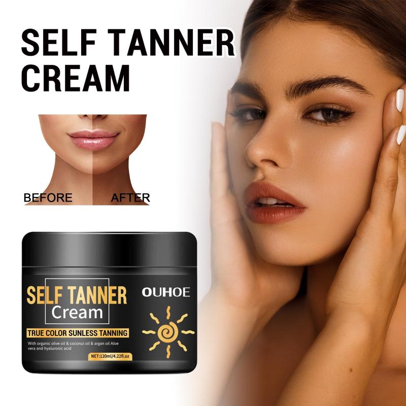 Outdoor Sun Tanning Cream for Natural Bronze Skin