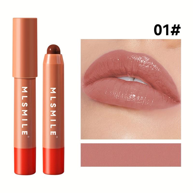 6 Colors Lipstick Colored Lip Balm Pen Moisturizing Long Lasting Lip Gloss