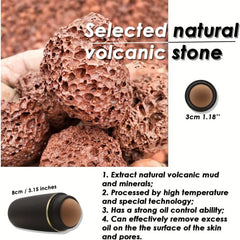 5pcs Portable Volcanic Roller for Oily Skin - Instantly Absorbs Excess Shine