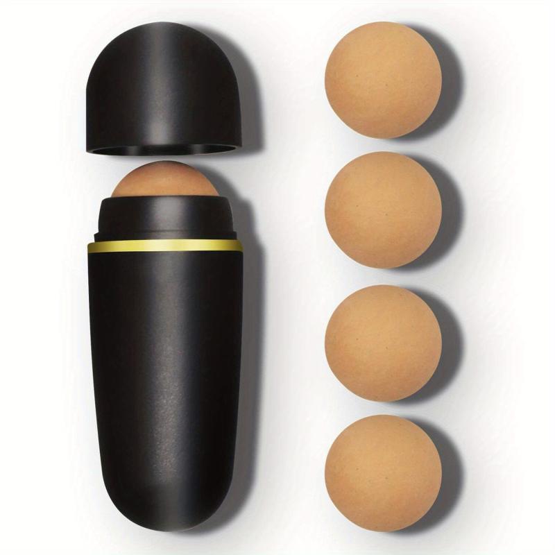 5pcs Portable Volcanic Roller for Oily Skin - Instantly Absorbs Excess Shine