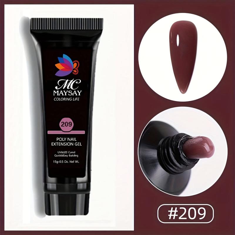 15ml Nail Extension Gel Crystal Quick Nail Extension Gel DIY