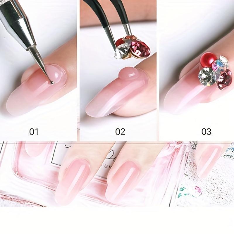 15ml Nail Extension Gel Crystal Quick Nail Extension Gel DIY