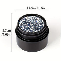Glitter Gel Nail Polish Halloween Glow