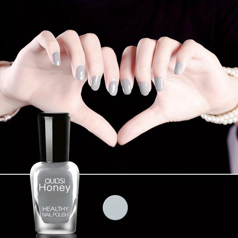 Water Based Nail Polish Quick Drying Long Lasting Multicolor