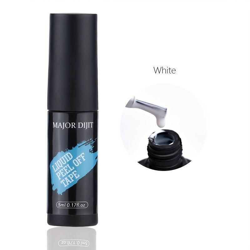 2pcs Nail Peel Off Liquid Set Anti Overflow Glue Edge Latex Tape