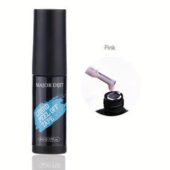 2pcs Nail Peel Off Liquid Set Anti Overflow Glue Edge Latex Tape