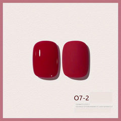 Wine Red Gel Nail Polish Collection