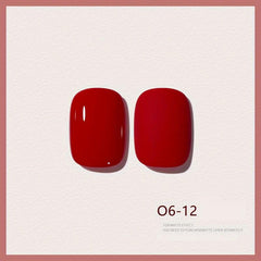 Wine Red Gel Nail Polish Collection