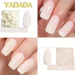 YADADA Beige Milky Nude Gel Nail Polish Neutral Gift 10ml 0 34oz