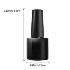 Glitter Sequins Gel Nail Polish Top Coat Multicolor Clear Top Coat
