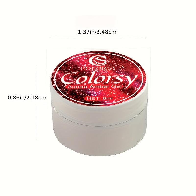 Colorful Glitter Nail Gel Polish - Nail Art Products