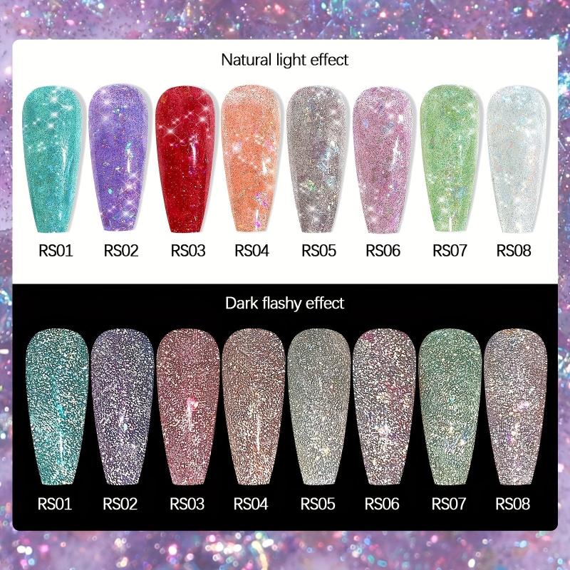 Colorful Glitter Nail Gel Polish - Nail Art Products