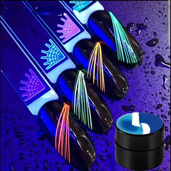 Luminous Spider Gel Extension Nail Art Decoration