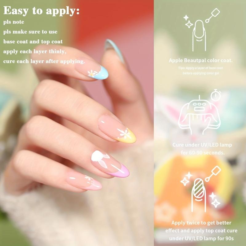 10 Colors Gel Polish Set Spring Summer Nail Gel Polish