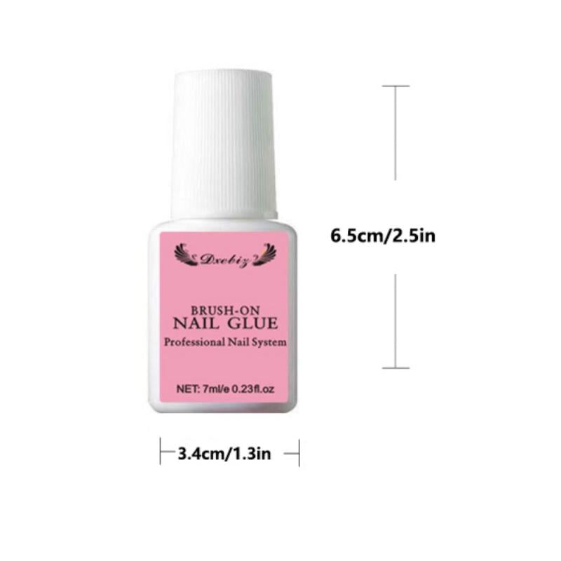2PCS Professional Mini Nail Glue Set for False Nails Repair