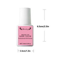 2PCS Professional Mini Nail Glue Set for False Nails Repair