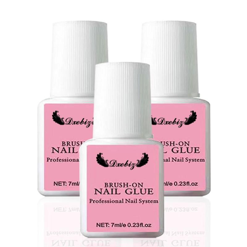 2PCS Professional Mini Nail Glue Set for False Nails Repair