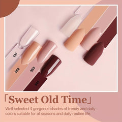 11 Pcs Neutral Dip Powder Nail Kit Base Top Coat