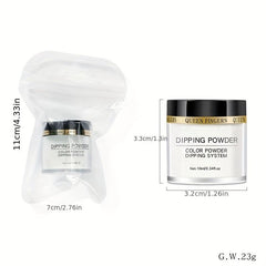 Glow in the Dark Dip Powder Set 6 Colors Neon Luminous Nail Dipping Kit
