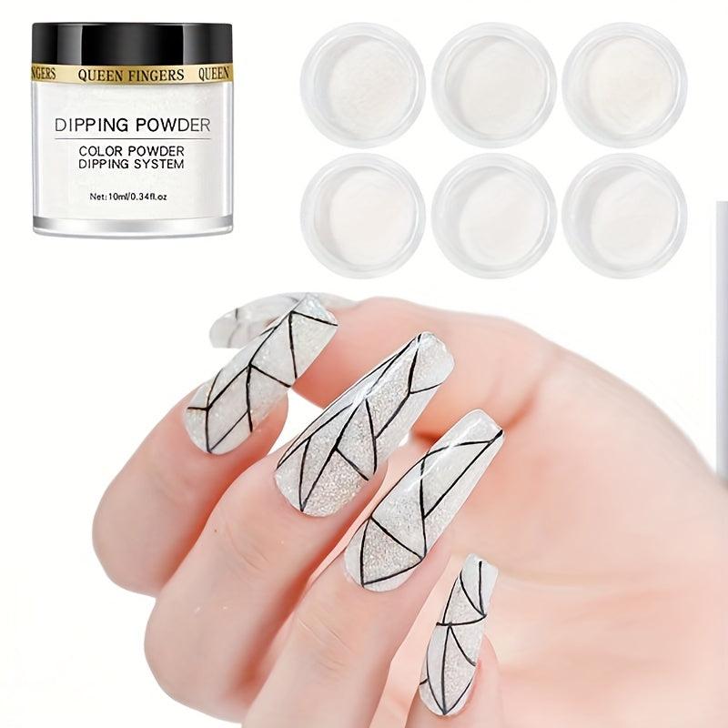 Glow in the Dark Dip Powder Set 6 Colors Neon Luminous Nail Dipping Kit