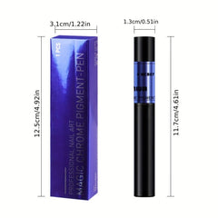 Dual Use Nail Powder Air Cushion Pen, Holographic Magic Powder Pen