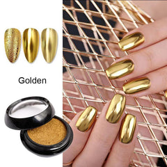 Y2K Magic Mirror Nail Art Powder for Stunning Designs