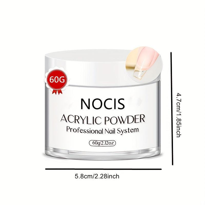 Nude Acrylic Powder 60g Nail Kit Set Strengthen Nail 3D Carving