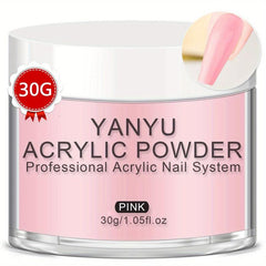 Clear Acrylic Powder 30g Nail Extension System