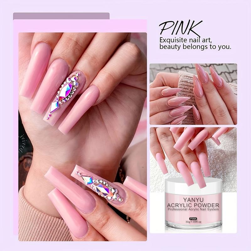 Clear Acrylic Powder 30g Nail Extension System