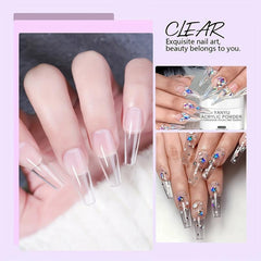 Clear Acrylic Powder 30g Nail Extension System