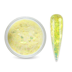 Acrylic Crystal Powder Nail Art Carving Powder With Sequins