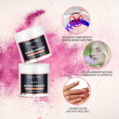 Acrylic Dipping Powder Kit Essential Liquid Set French Nail Manicure DIY Salon