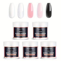 Acrylic Dipping Powder Kit Essential Liquid Set French Nail Manicure DIY Salon