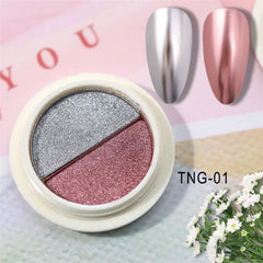 Y2K Solid Nail Art Glitter Powder Mirror Pigment Decorations