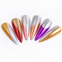 Y2K Solid Nail Art Glitter Powder Mirror Pigment Decorations