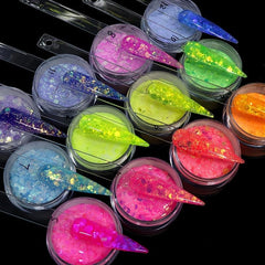 Glitter Acrylic Powder Mix for Nail Art 15g