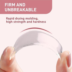 Clear Fiber Nail Extension Gel Strengthen Hard Gel Anti-crack Manicure