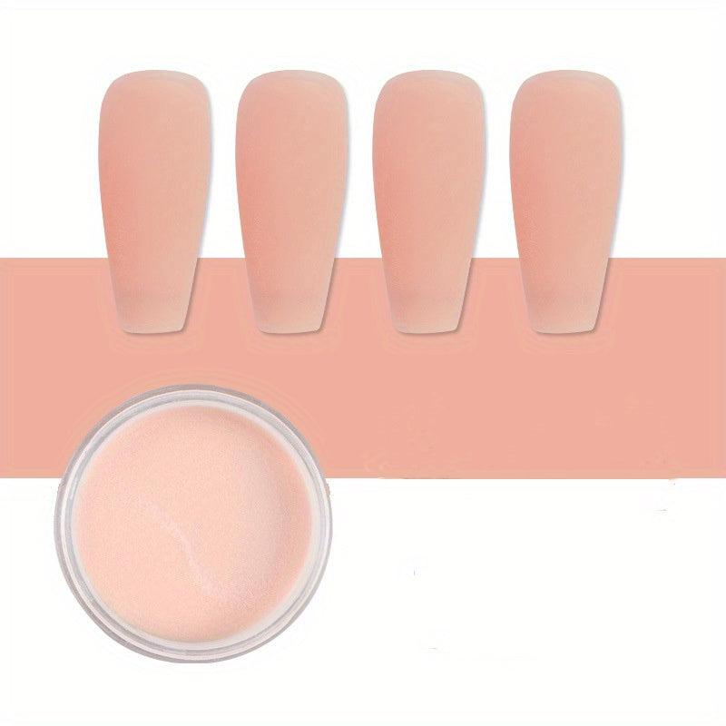 Nude Series Acrylic Nail Powder DIY Art 3D Manicure Extension Carving