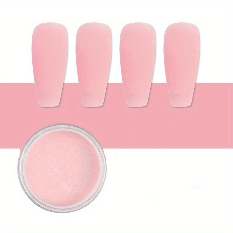 Nude Series Acrylic Nail Powder DIY Art 3D Manicure Extension Carving