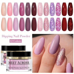 Glitter Dipping Powder for Nail Art
