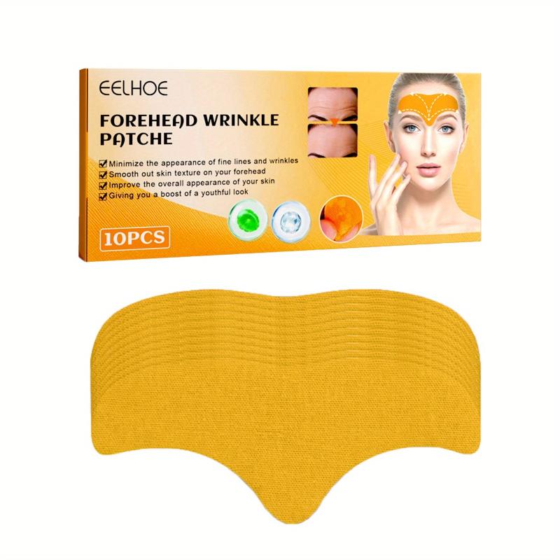 10pcs Forehead Wrinkle Patches Firming Skin Care Hydrolyzed Collagen
