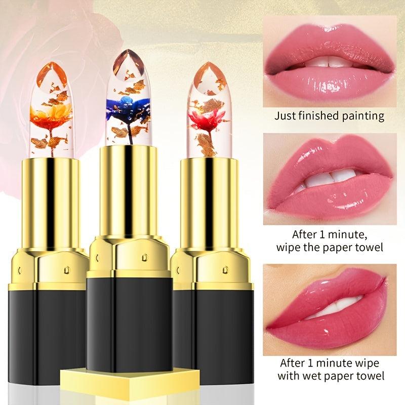 Moisturizing Glowing Lipstick, Long Lasting Change