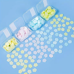 600 Pcs Disposable Paper Soap Cleaning Hand Bath Toiletry Soap Sheets