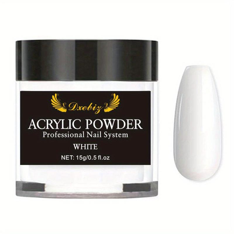 15g Acrylic Nail Powder System Clear Pink Nude Professional Nail Art
