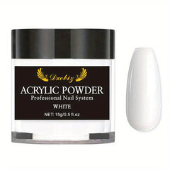 15g Acrylic Nail Powder System Clear Pink Nude Professional Nail Art