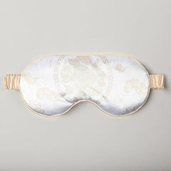 Silk Sleep Eye Mask Blindfold Adjustable Strap Soft Eye Cover