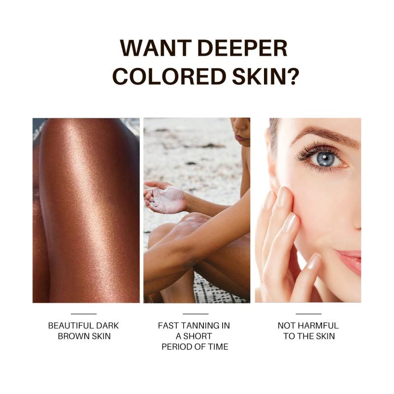 Deep Nourishing Self Tanning Cream for Summer Beach